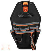 TOOL POUCH 8POCKET BLK 120CUIN